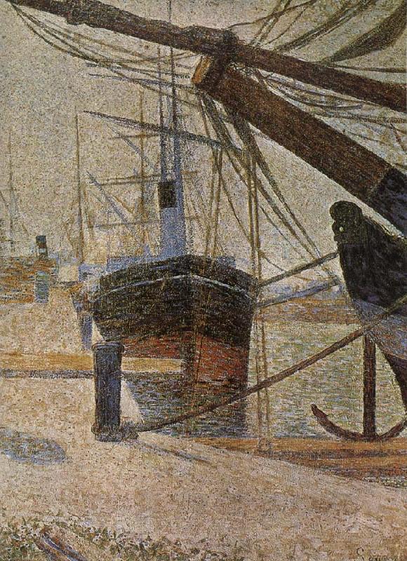 Georges Seurat The Dock of Corner